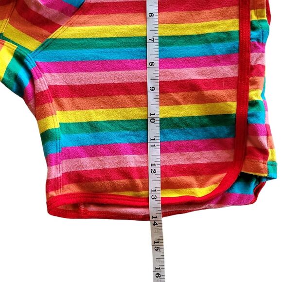 Knobs Pride Rainbow Mens Medium Stripe Boxer With Pockets - Picture 7 of 7